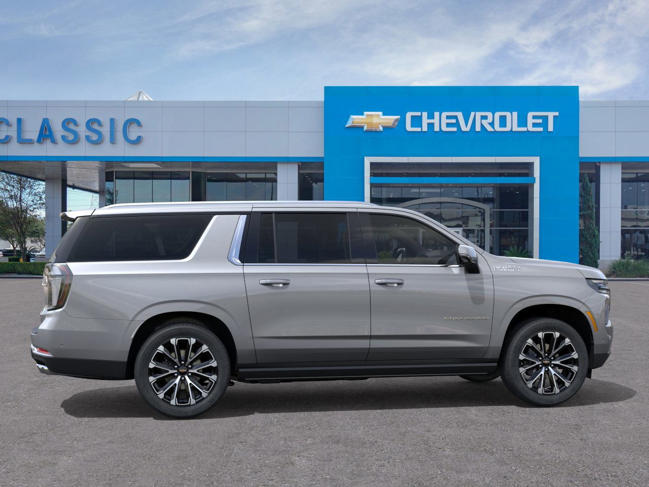 2025 Chevrolet Suburban High Country Gray at Classic Elite Chevrolet Sugar Land