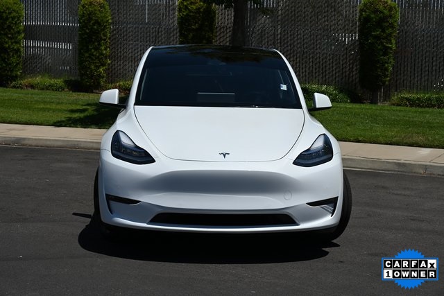 Used 2021 Tesla Model Y Long Range with VIN 5YJYGDEEXMF219291 for sale in Modesto, CA