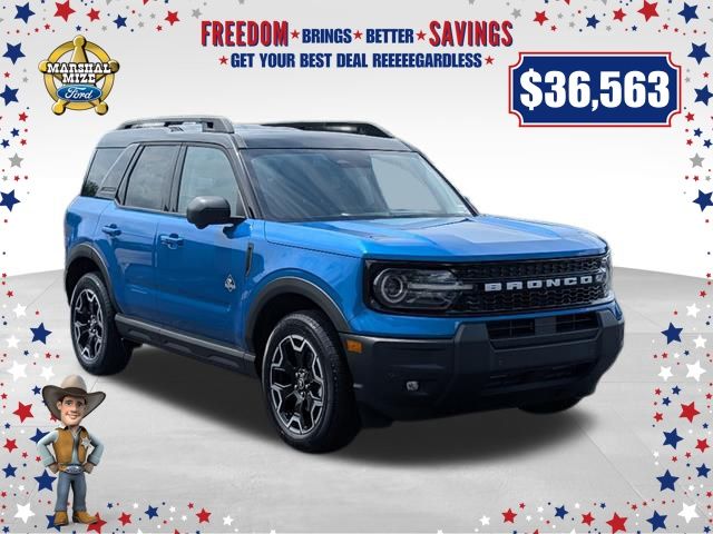 New 2025 Velocity Blue Metallic Ford Outer Banks image 1