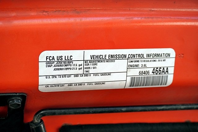 Used 2018 Orange Jeep Unlimited Rubicon image 38