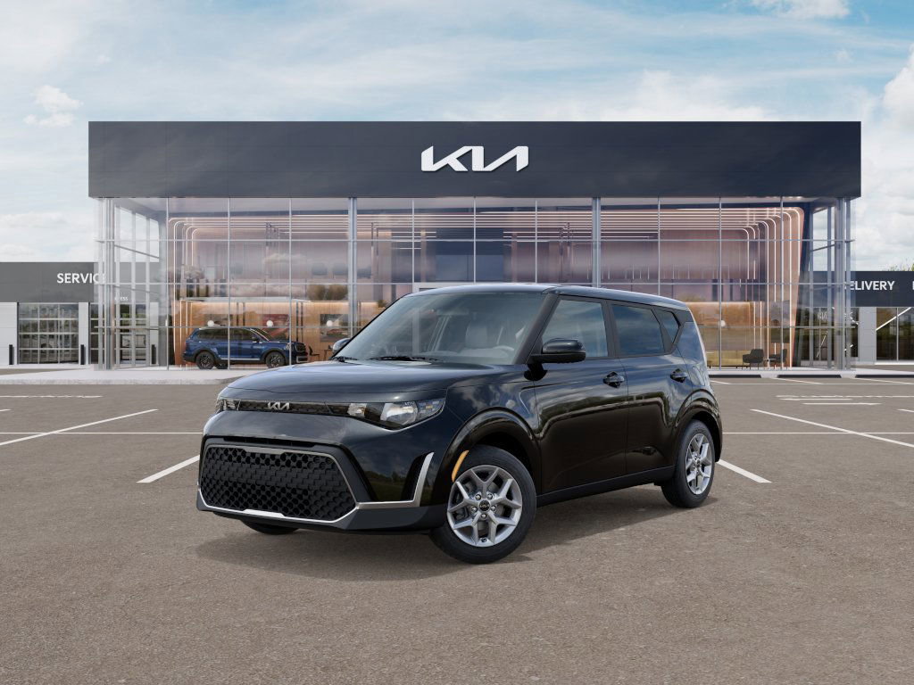 New 2025 Fusion Black Kia LX image 1