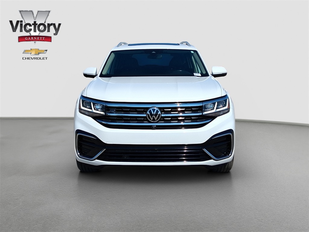 Used 2021 Volkswagen Atlas SEL Premium R-Line with VIN 1V2FR2CA2MC557432 for sale in Kansas City