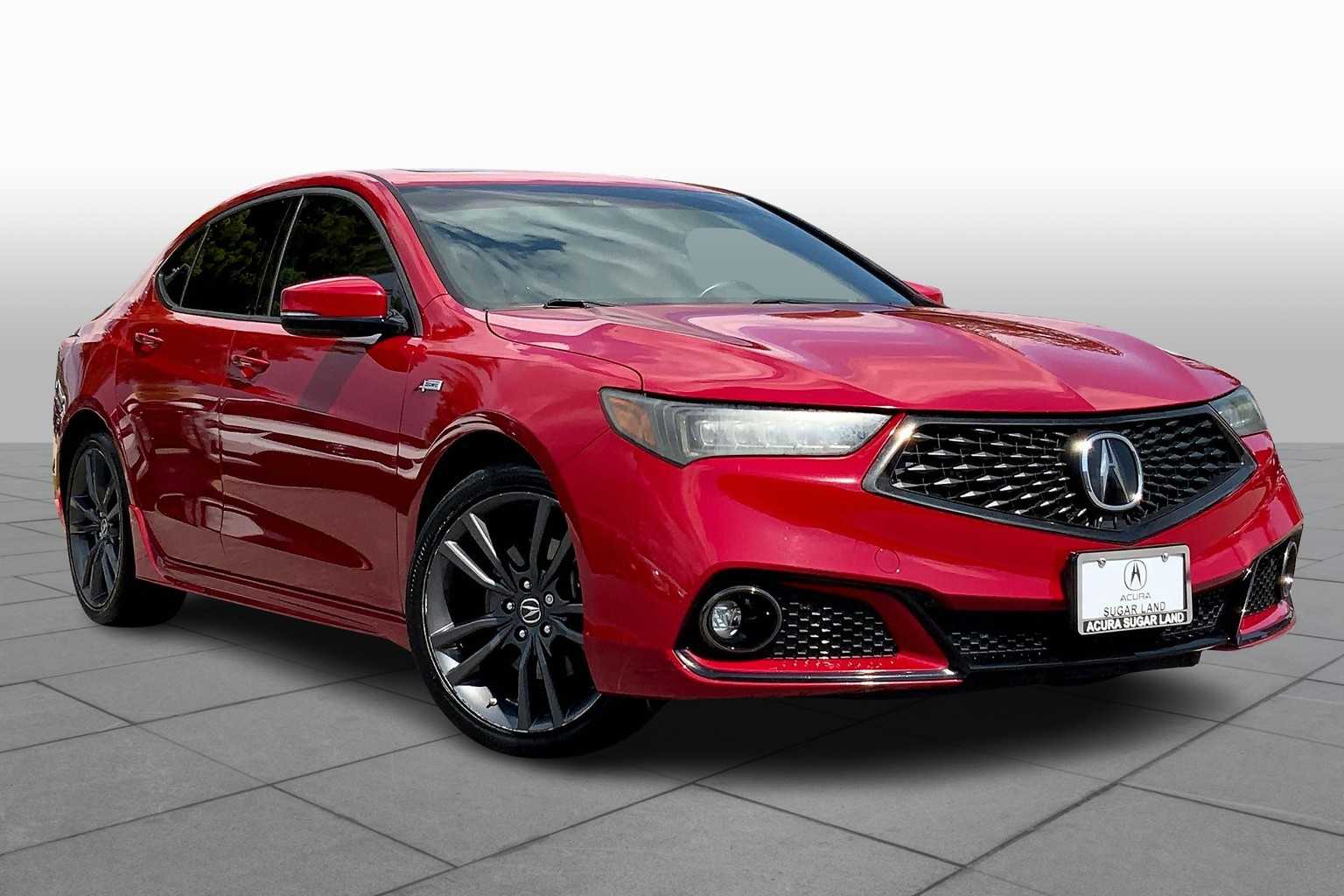 Used 2018 Acura TLX Technology & A-SPEC Packages with VIN 19UUB2F67JA001016 for sale in Sugar Land, TX