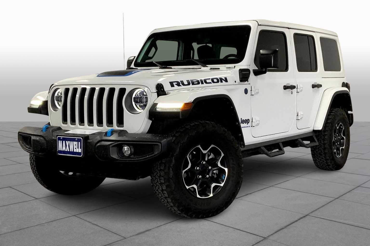 Pre-Owned 2023 Jeep Wrangler 4xe Rubicon 4 Door SUV in