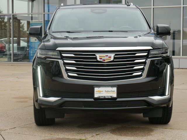 Used 2021 Cadillac Escalade Premium Luxury Platinum with VIN 1GYS4DKL7MR409409 for sale in Eden Prairie, Minnesota