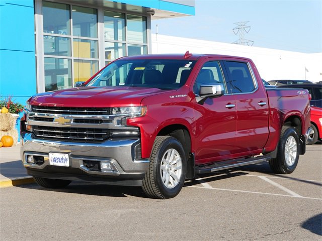 Used 2019 Chevrolet Silverado 1500 LTZ with VIN 3GCUYGED3KG122459 for sale in Roseville, Minnesota