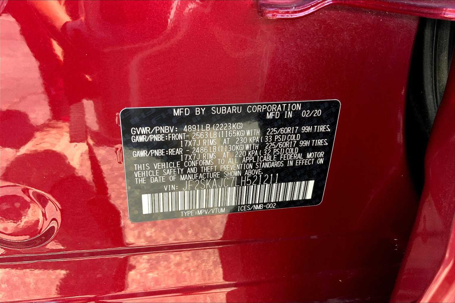 2020 Subaru Forester Premium photo 30