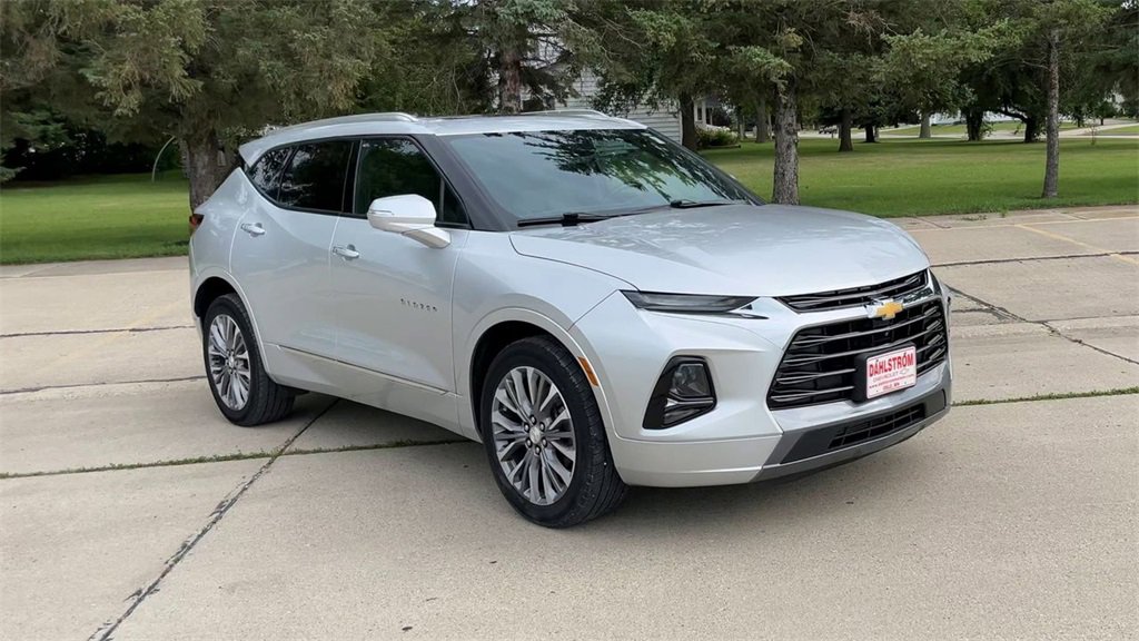 Used 2020 Chevrolet Blazer Premier with VIN 3GNKBLRS3LS628597 for sale in Oslo, Minnesota