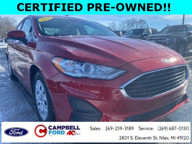 2020 Ford Fusion S's photo