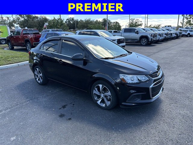 Used 2019 Chevrolet Sonic Premier with VIN 1G1JF5SB5K4122971 for sale in Dade City, FL