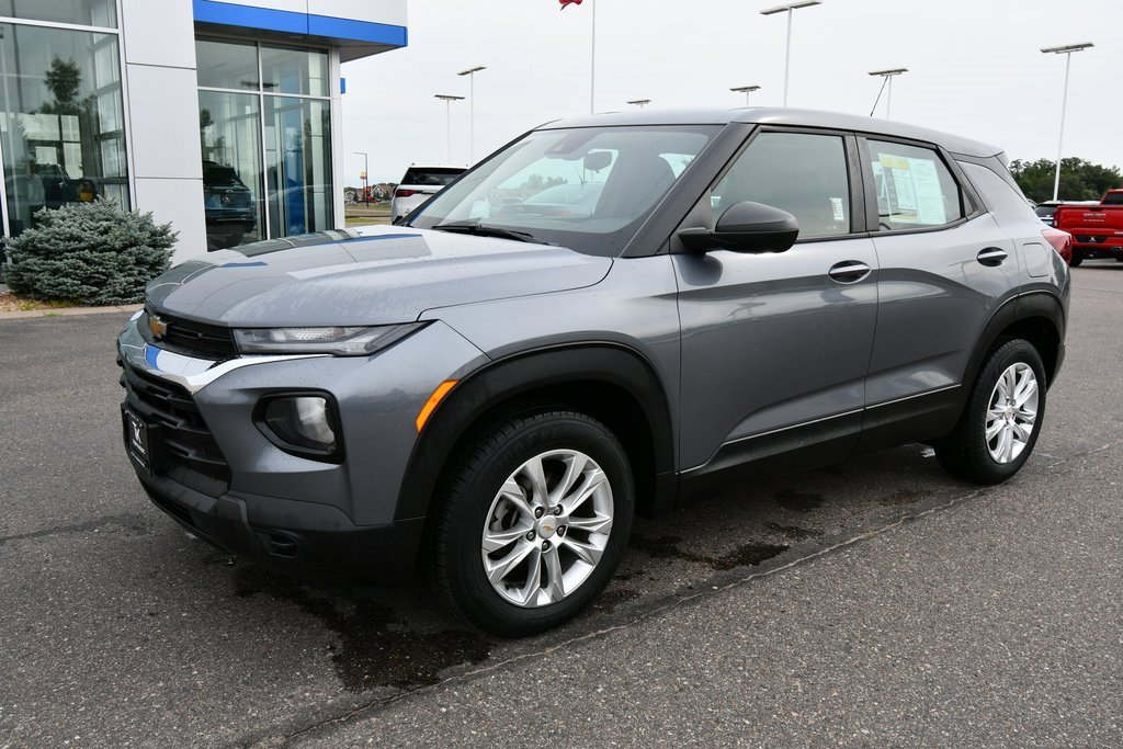 Used 2021 Chevrolet Trailblazer LS with VIN KL79MNSL2MB009967 for sale in North Branch, Minnesota