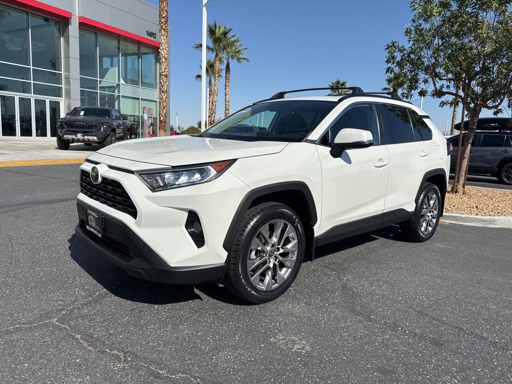 Certified 2021 Toyota RAV4 XLE Premium with VIN 2T3C1RFV7MW151968 for sale in Northfield, Minnesota