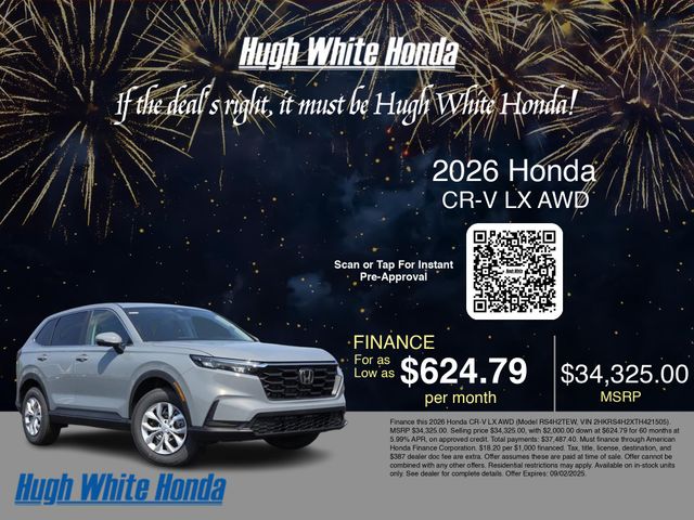 2026 Honda CR-V LX photo 4