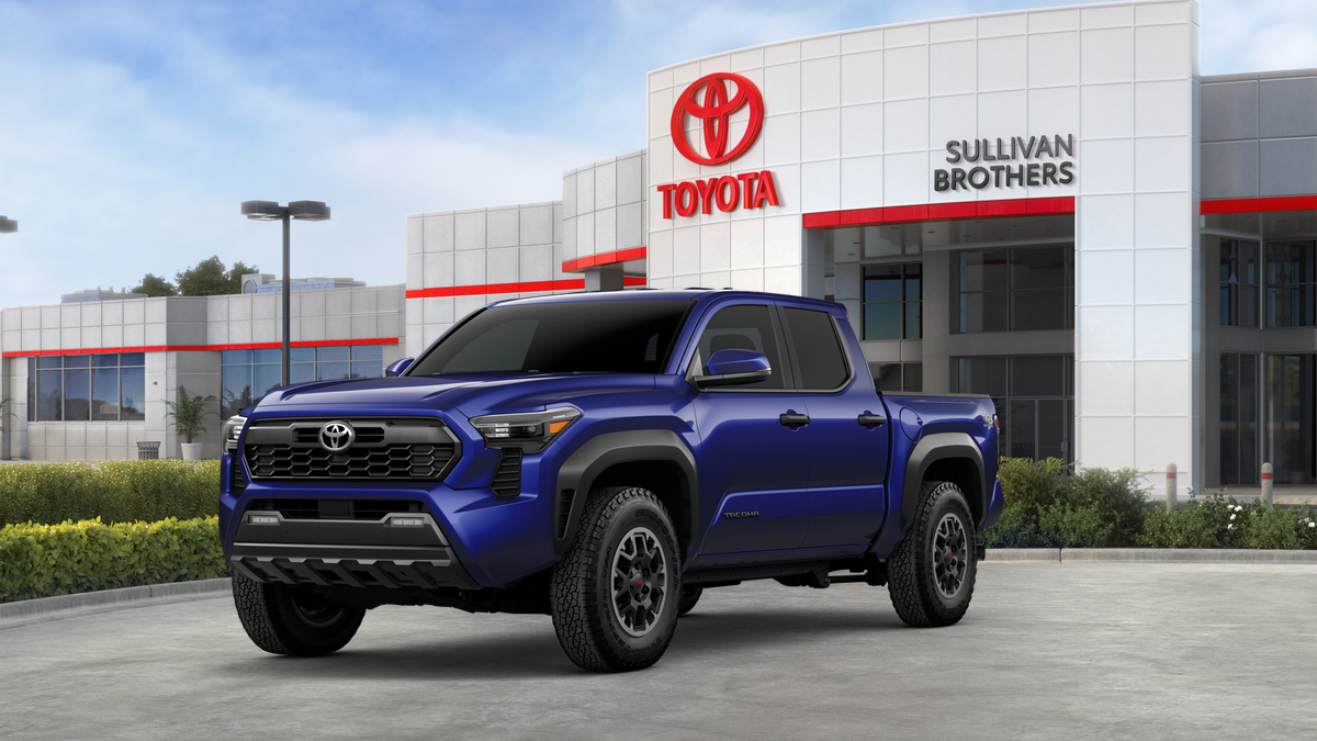 New 2025 Blue Crush Metallic Toyota TRD Off-Road image 1