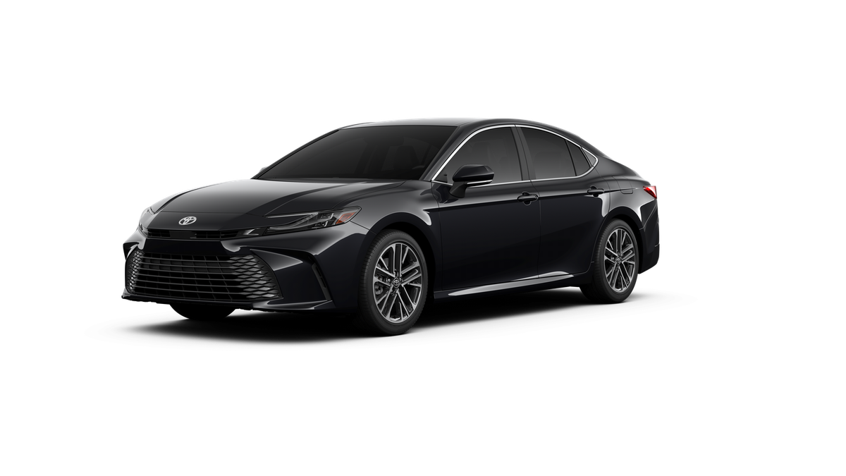 New 2025 Midnight Black Metallic Toyota XLE image 1
