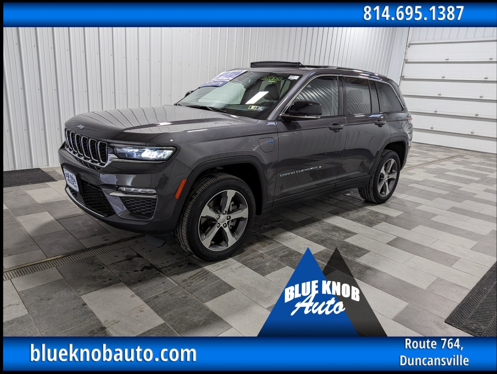 Used 2022 Baltic Gray Metallic Clearcoat Jeep  image 1