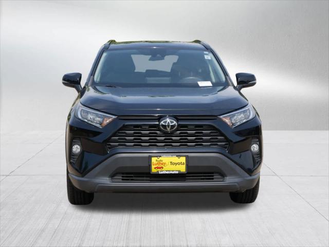 Certified 2021 Toyota RAV4 XLE with VIN 2T3P1RFV4MC209862 for sale in Golden Valley, Minnesota