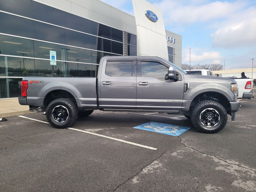 Used 2022 Ford F-250 Super Duty Platinum with VIN 1FT8W2BT7NED10385 for sale in Little Rock