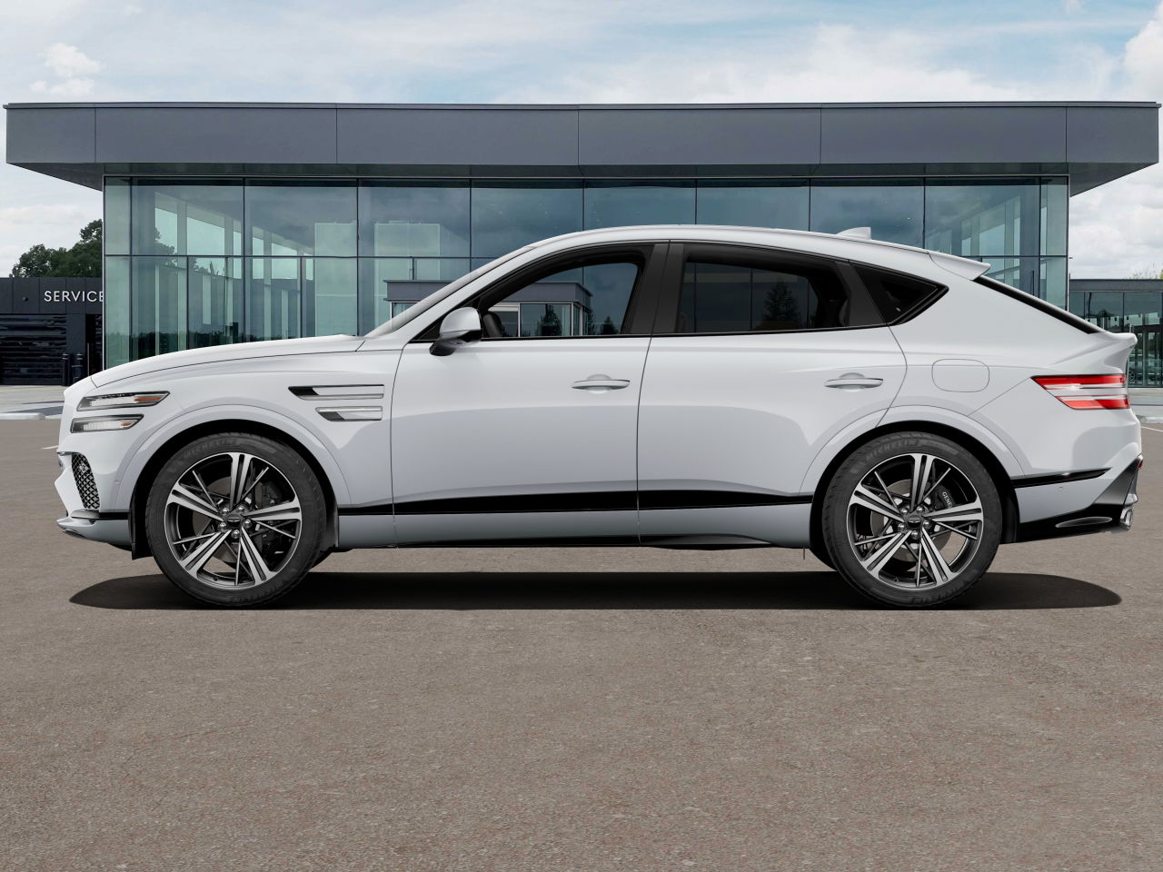 New 2025 Genesis GV80 Coupe 3.5T E-SC MHEV Sport Utility in
