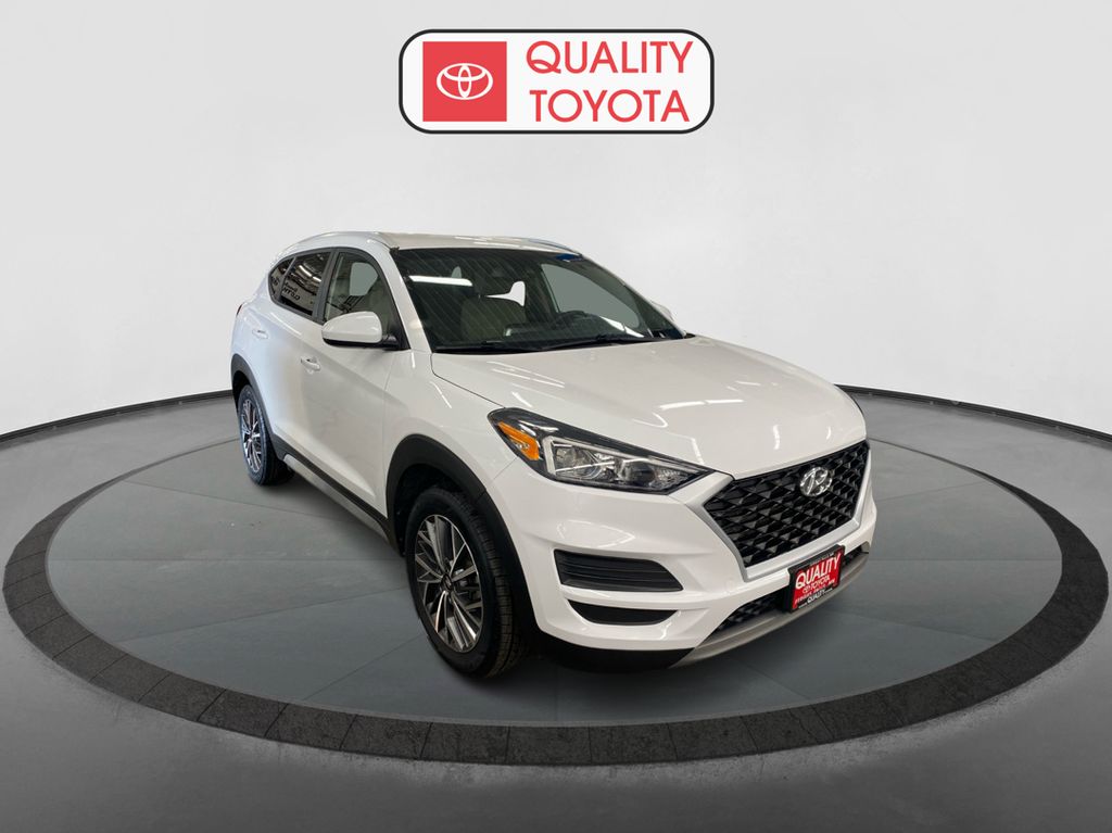 Used 2021 Hyundai Tucson SEL with VIN KM8J3CAL0MU301321 for sale in Fergus Falls, Minnesota