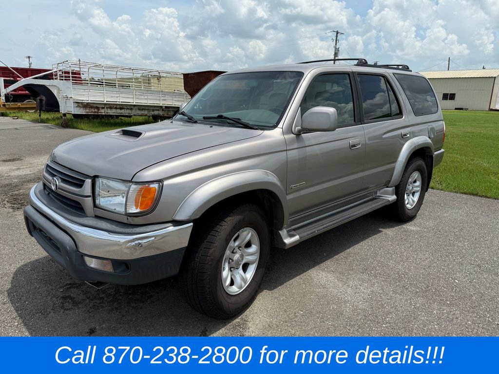 Used 2002 Toyota 4Runner SR5 with VIN JT3GN86R620228516 for sale in Wynne, AR