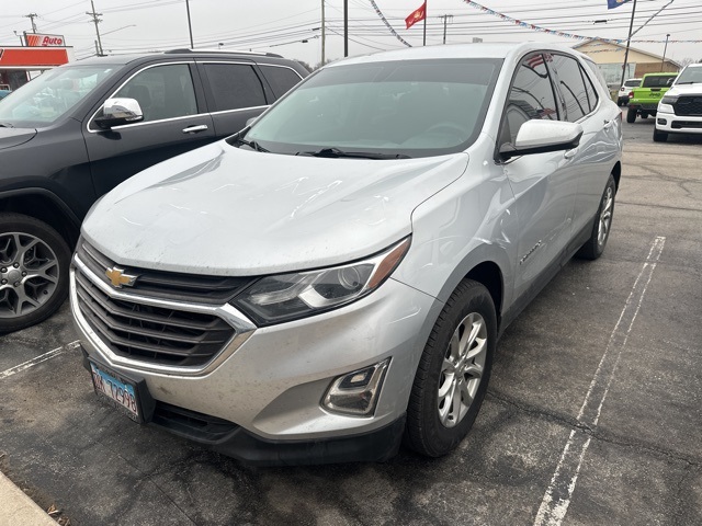 Used 2018 Chevrolet Equinox LT with VIN 2GNAXJEV1J6145445 for sale in Crawfordsville, IN