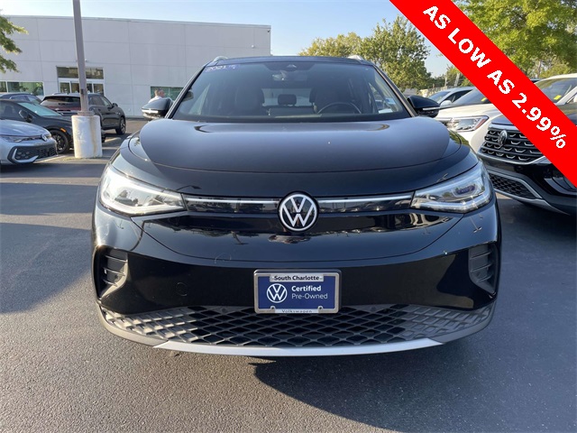 Certified 2021 Volkswagen ID.4 PRO S with VIN WVGKMPE27MP062293 for sale in Charlotte, NC