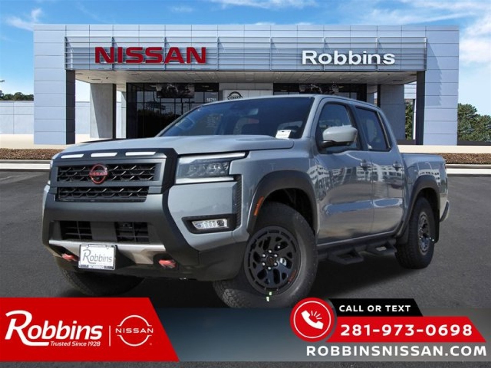 2026 Nissan Frontier Crew Cab PRO-X® Gray at Robbins Nissan
