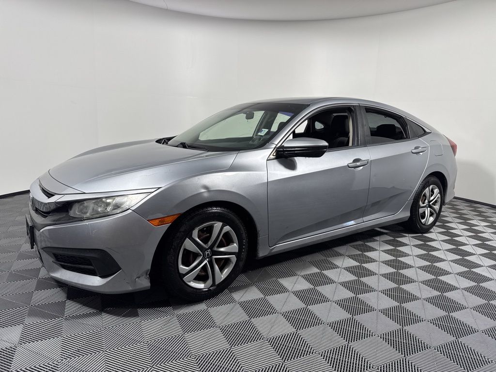 Certified 2018 Honda Civic LX with VIN 19XFC2F54JE029008 for sale in New Orleans, LA