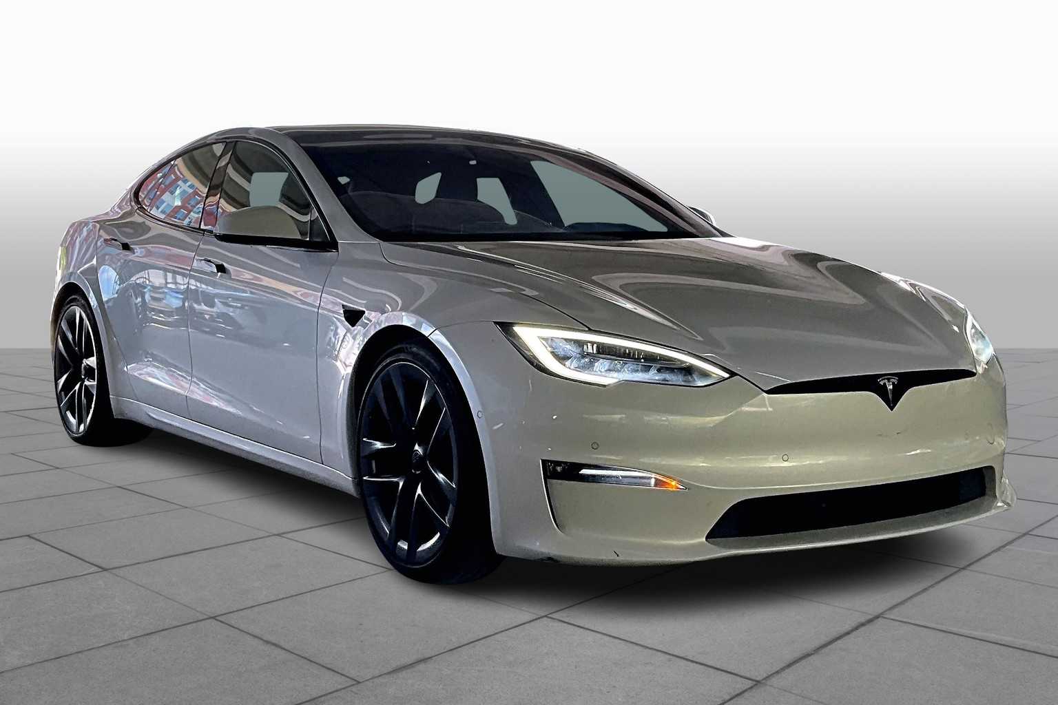 Used 2021 Tesla Model S Plaid with VIN 5YJSA1E64MF451724 for sale in Webster, TX