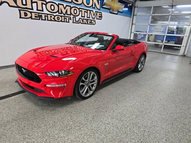 Used 2022 Ford Mustang GT Premium with VIN 1FATP8FF1N5136821 for sale in Detroit Lakes, Minnesota