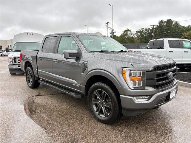 Used 2022 Gray Metallic Ford Lariat image 1