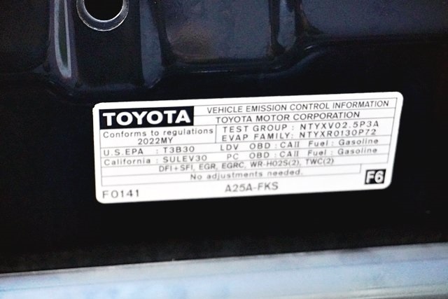 Used 2022 Black Toyota SE image 30