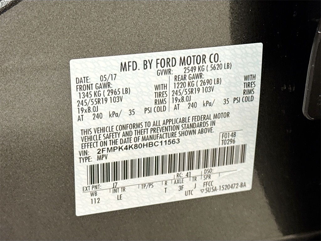 2017 Ford Edge Titanium photo 27