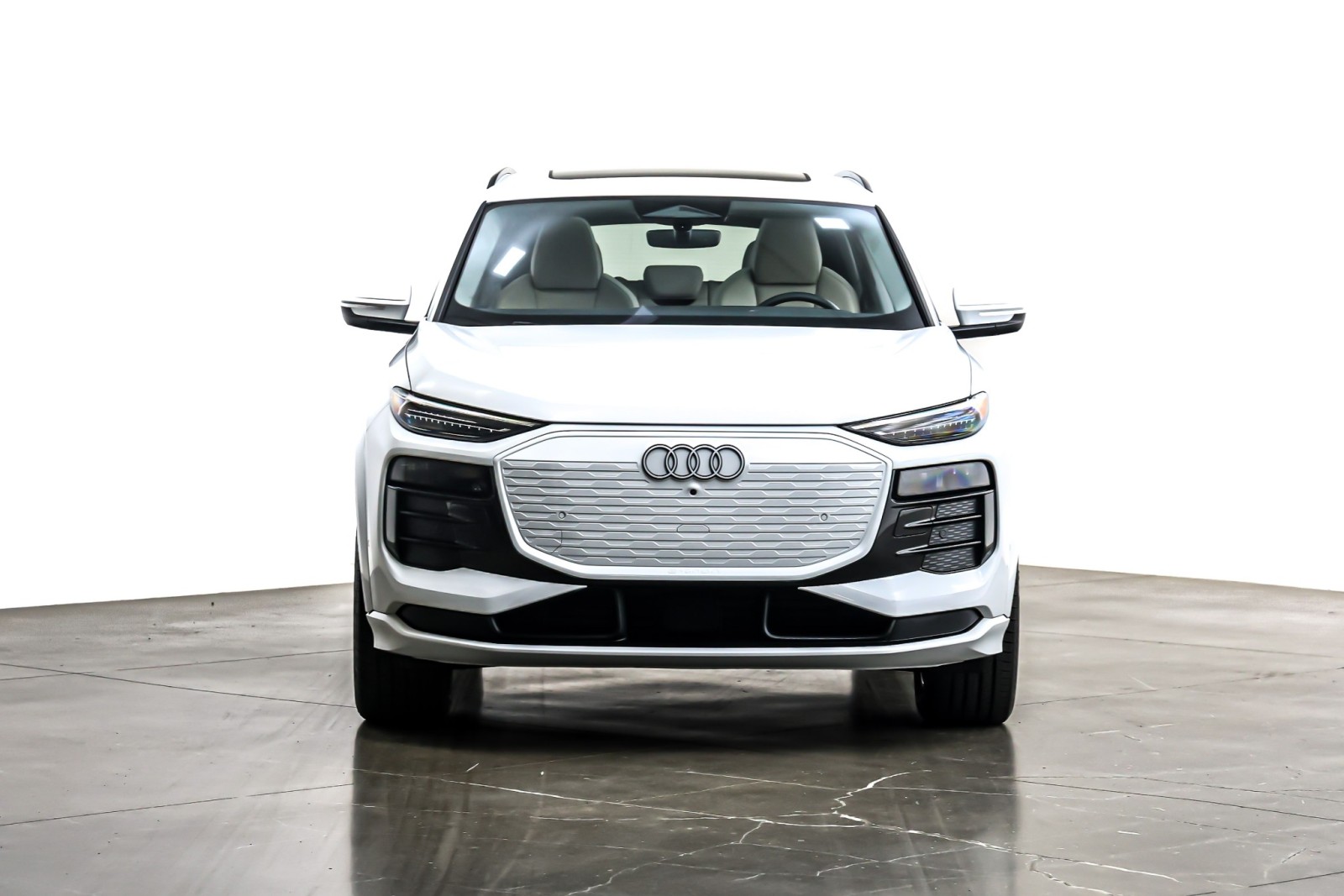 Used 2025 Audi Q6 e-tron Premium Plus with VIN WA124BGF0SA005595 for sale in Costa Mesa, CA