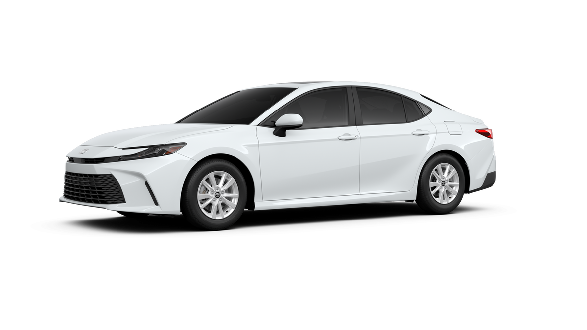 Certified 2025 Toyota Camry LE with VIN 4T1DAACKXSU575537 for sale in Bloomington, Minnesota