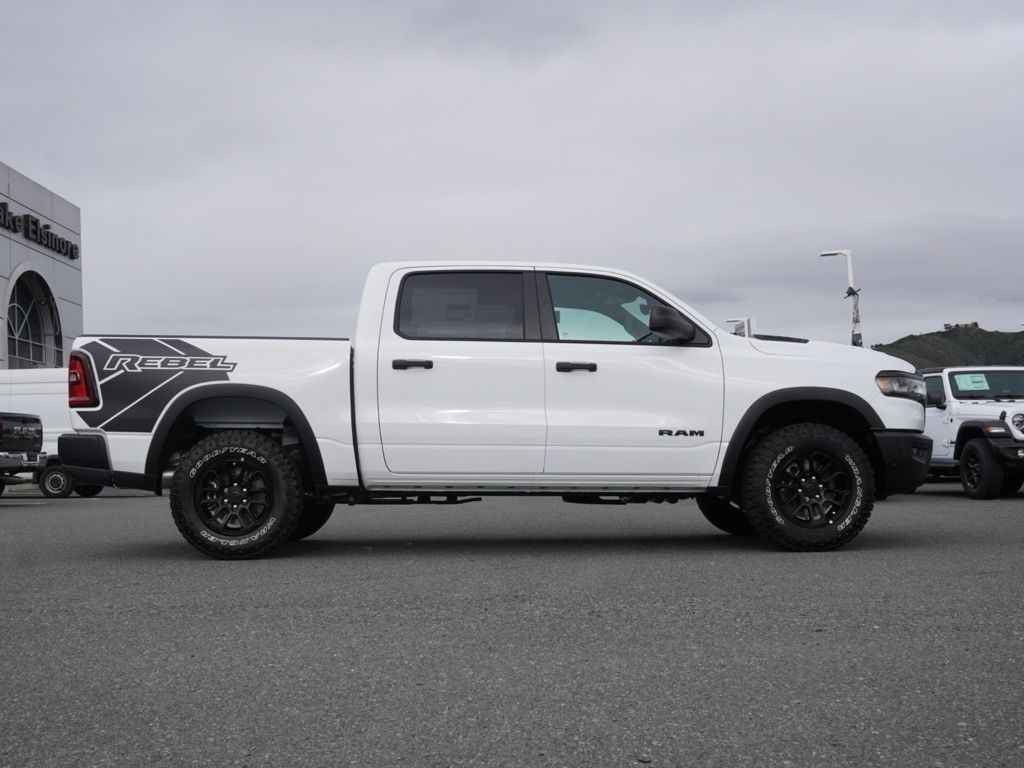 New 2026 Bright White Clear-Coat Exterior Paint RAM Rebel image 2