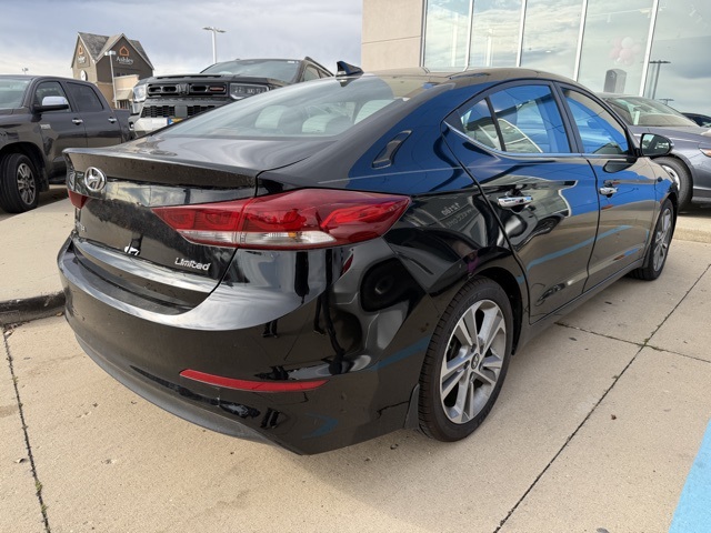 Used 2017 Hyundai Elantra Limited with VIN KMHD84LF5HU312641 for sale in Bristol, WI
