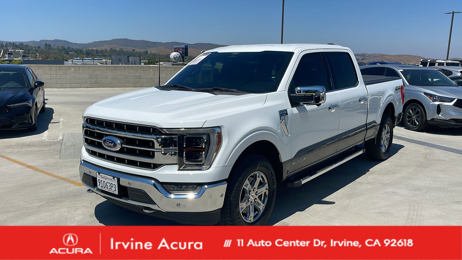 Used 2022 Oxford White Ford LARIAT image 1