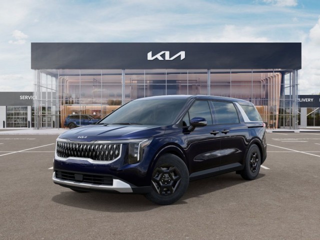 New 2025 Deep Chroma Blue Kia LX image 1