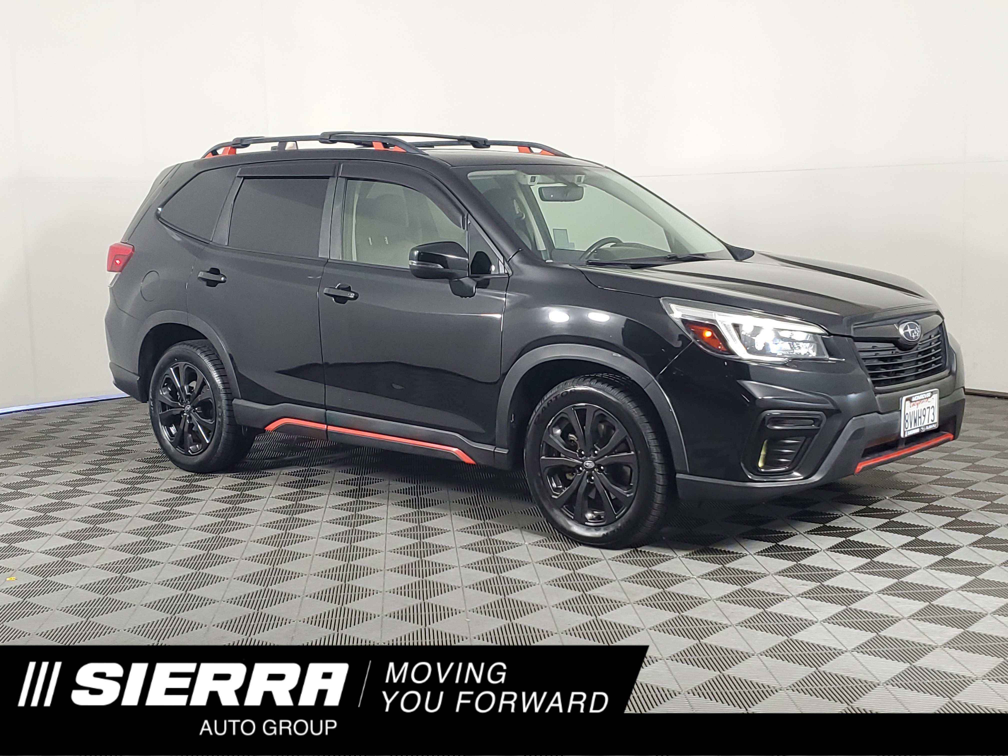 Used 2021 Crystal Black Silica Subaru Sport image 1