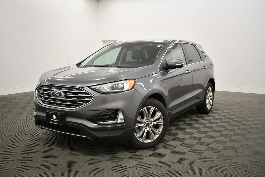Used 2022 Ford Edge Titanium with VIN 2FMPK4K93NBA33409 for sale in Rochester, Minnesota