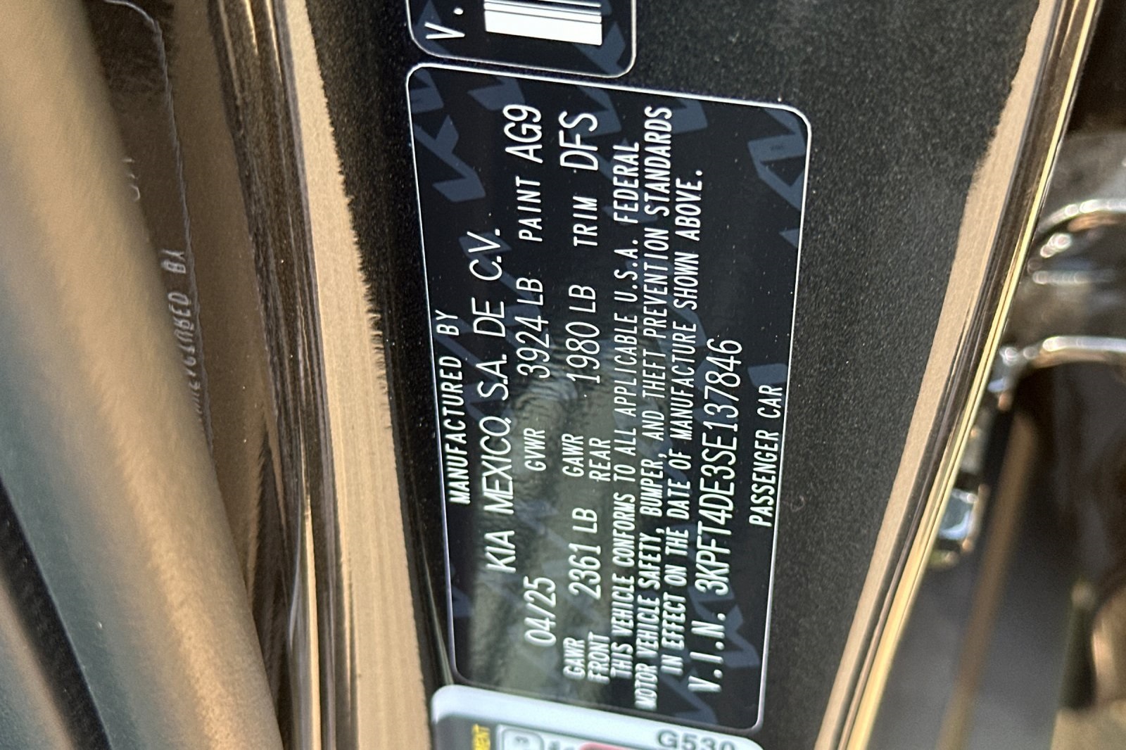 2025 Kia K4 LXS photo 19
