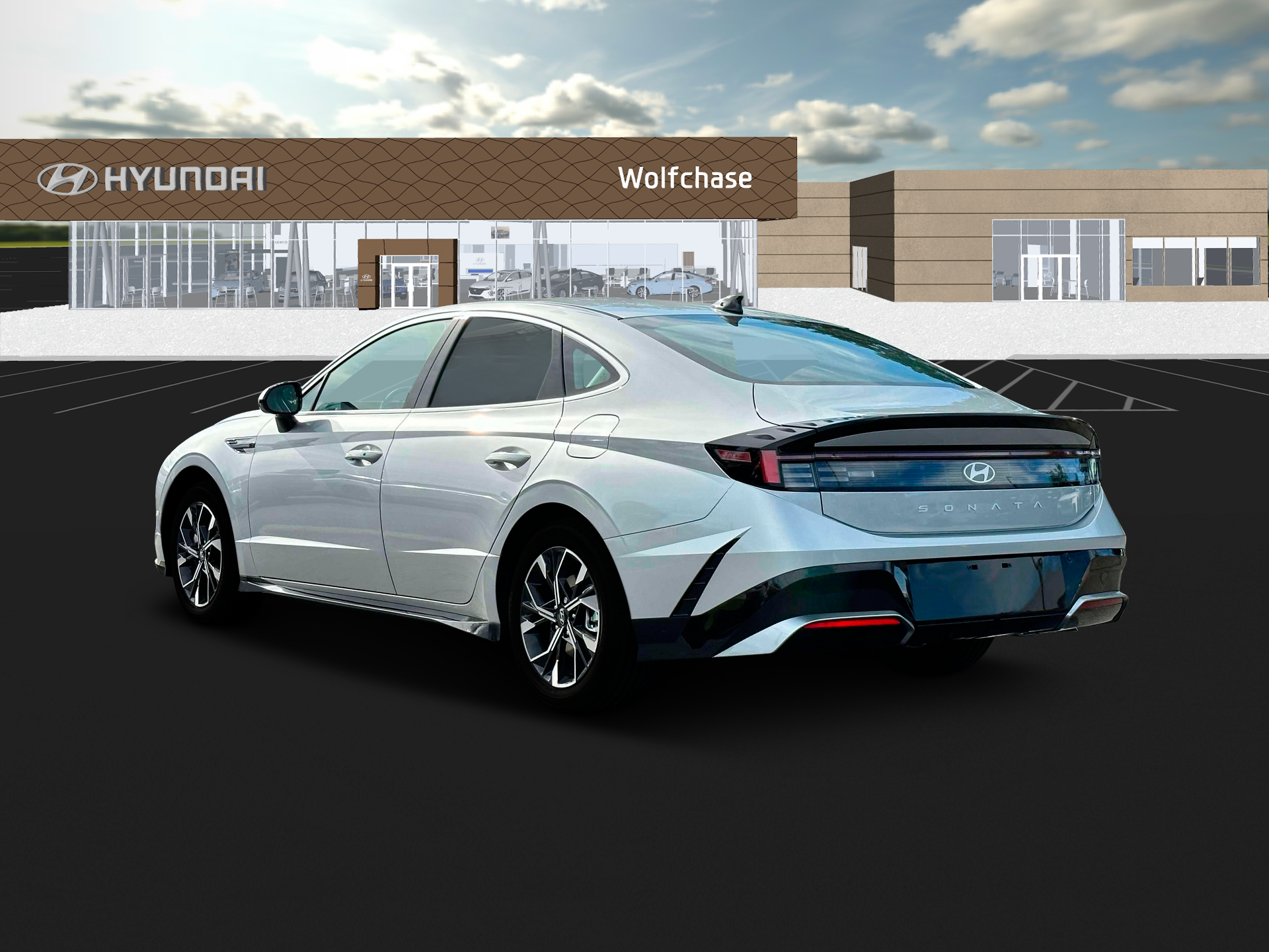 New 2025 Silver Hyundai SEL image 5