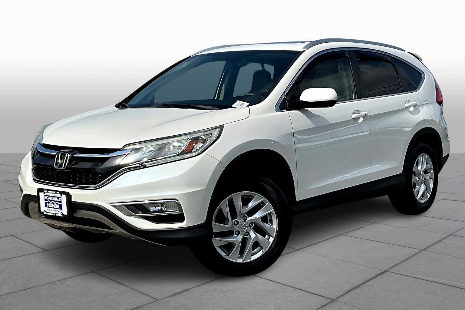 Used 2015 Honda CR-V EX-L with VIN 5J6RM4H72FL038416 for sale in Egg Harbor Township, NJ