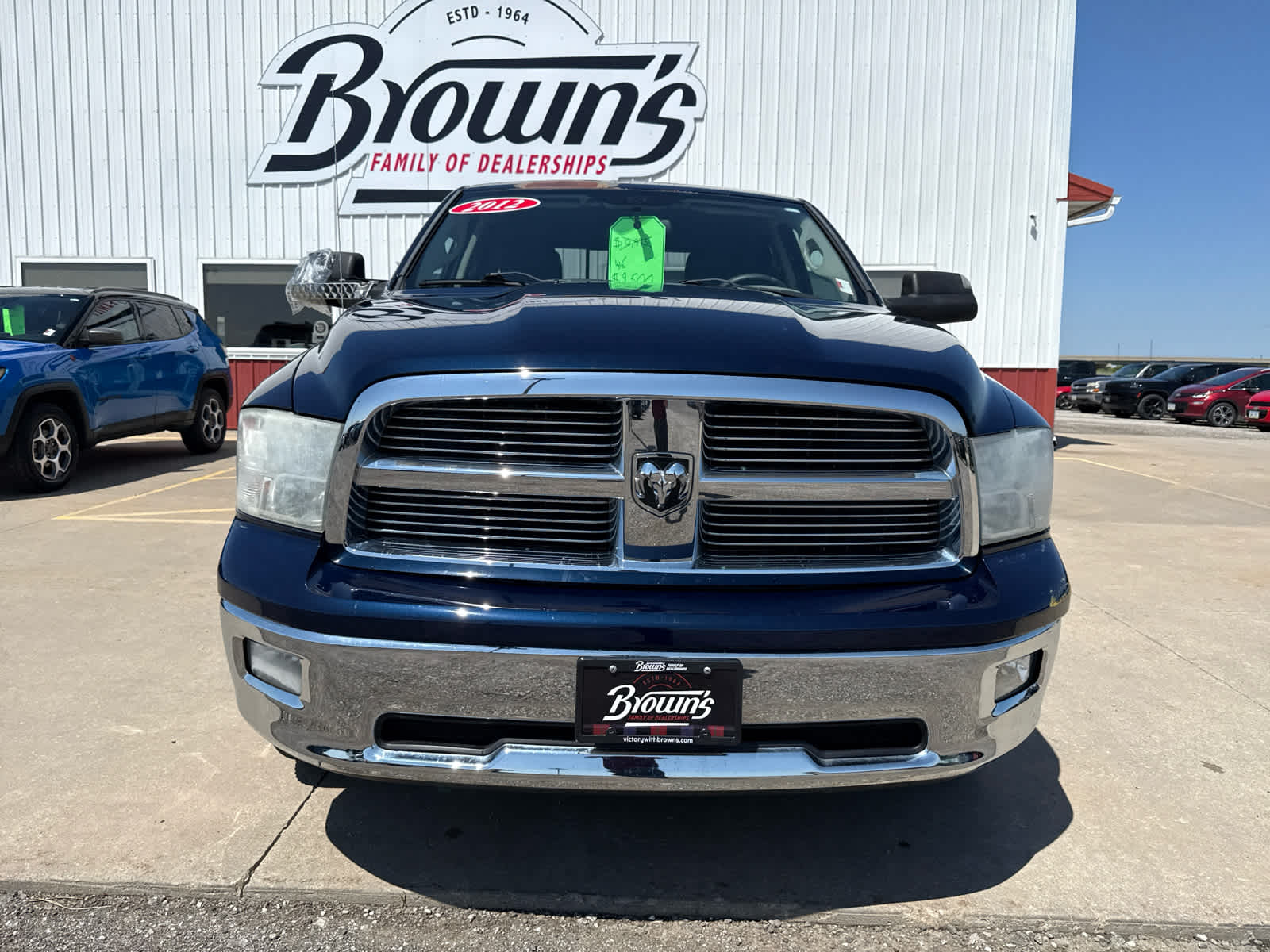 Used 2012 RAM Ram 1500 Pickup SLT with VIN 1C6RD7GT5CS191581 for sale in West Branch, IA