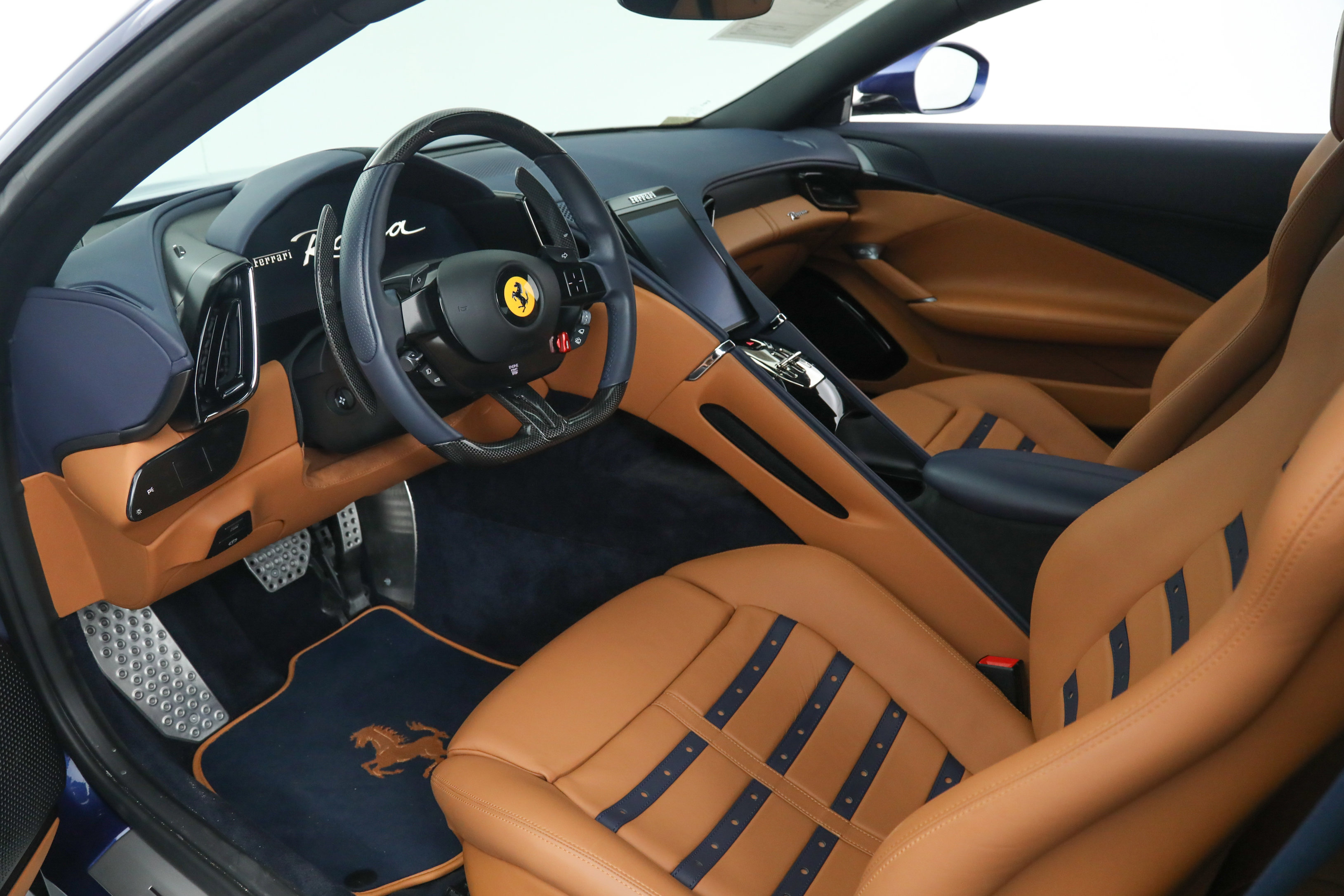 Certified Used 2021 Blue Ferrari  image 2