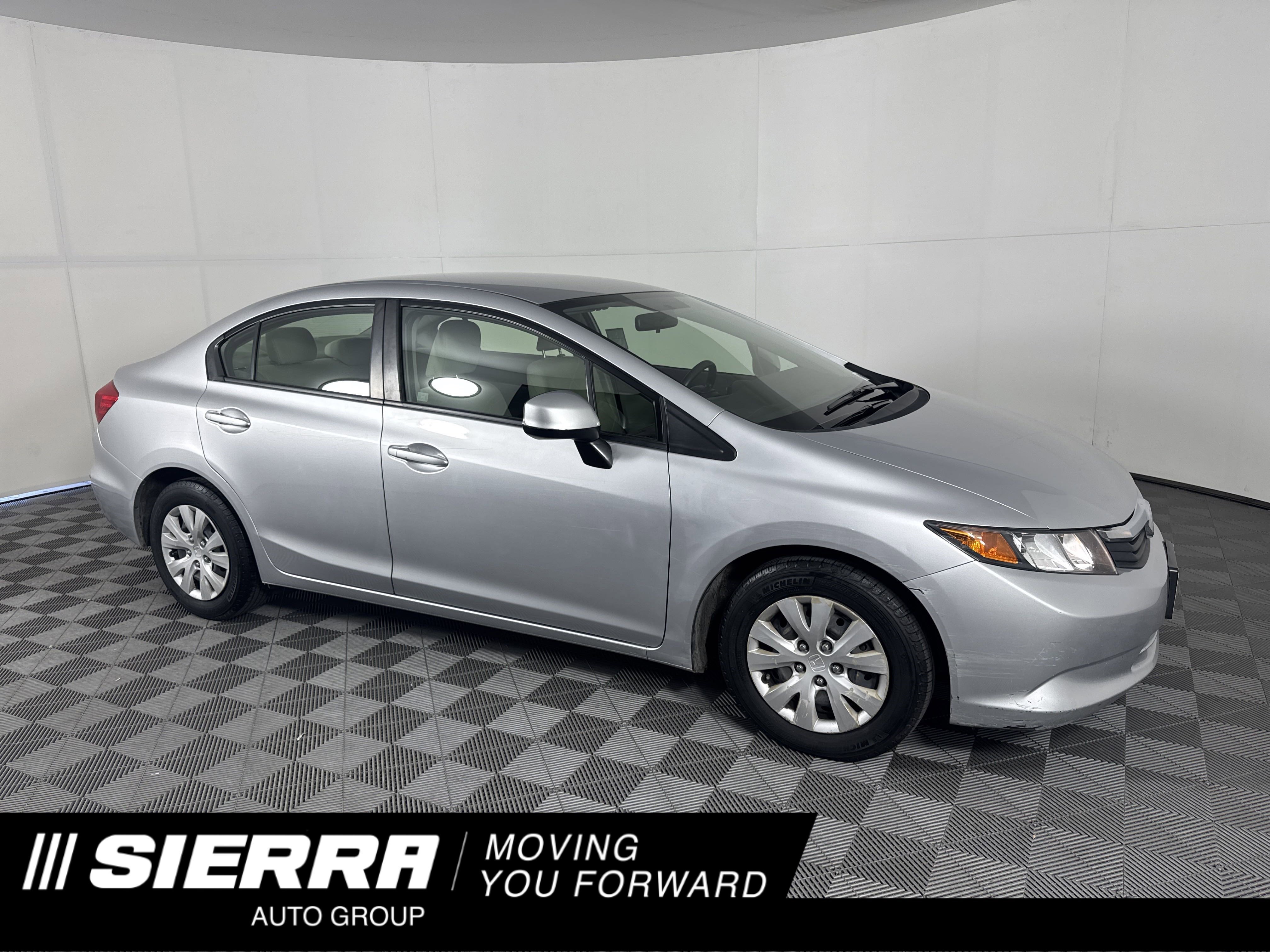 Used 2012 Alabaster Silver Metallic Honda LX image 1