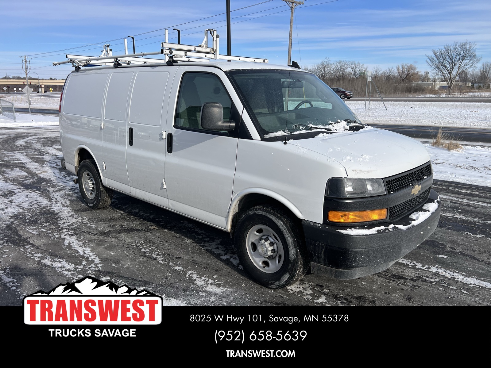 Used 2021 Chevrolet Express Cargo Work Van with VIN 1GCWGAFP5M1160312 for sale in Minneapolis, Minnesota
