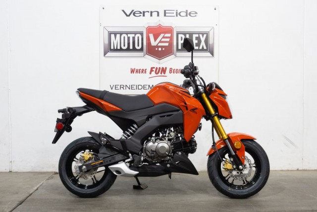 New 2025 Kawasaki Z125 PRO Cypher Camo Beige in Sioux Falls